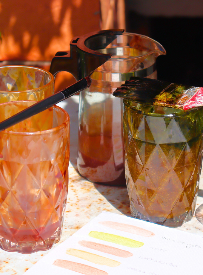 Curso Presencial Tintas Vivas: vegetais e minerais com Gabi Pastro – 31/01/2025 (sábado)